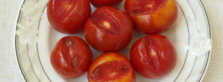 малосольные помидоры в пакете. Шаг 2