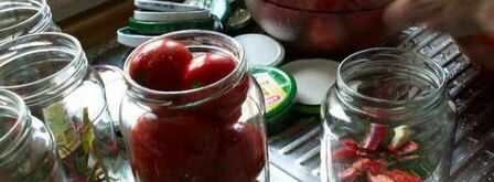 помидоры консервированные. Шаг 11