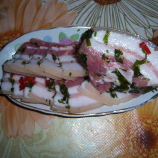 Рецепт сало по-домашнему