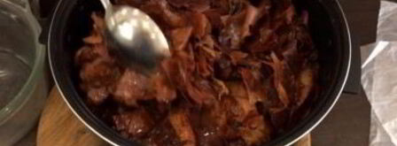 сало в луковой шелухе. Шаг 3