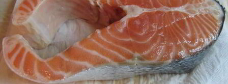 слабосоленая форель. Шаг 2