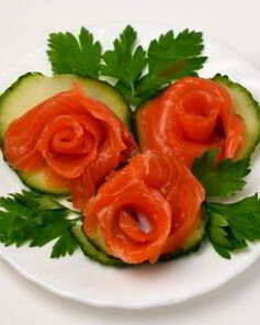 Соленая форель