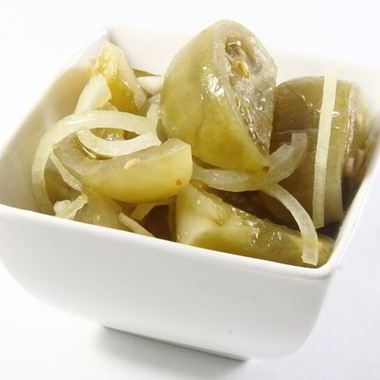 Рецепт соленые зеленые помидоры