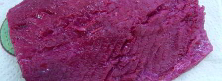 свекольный гравлакс — малосольный лосось. Шаг 6