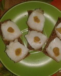 Вкусное соленое сало