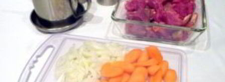 сушеные грибы в горшочках. Шаг 2