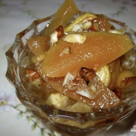 Рецепт айвовое варенье с лимоном