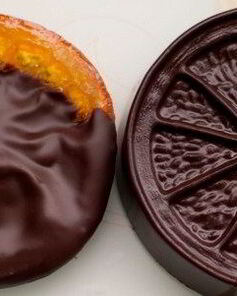 Апельсиновые цукаты в темном шоколаде