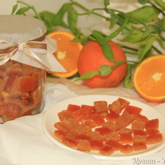 Рецепт апельсиновые цукаты