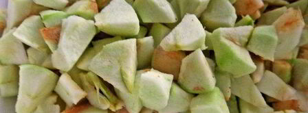 бруснично-яблочное варенье с морковью. Шаг 2