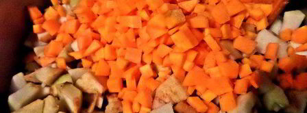 бруснично-яблочное варенье с морковью. Шаг 5