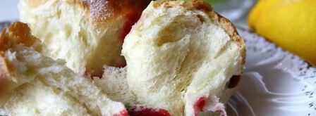 бухтельн на малиновом конфитюре. Шаг 5