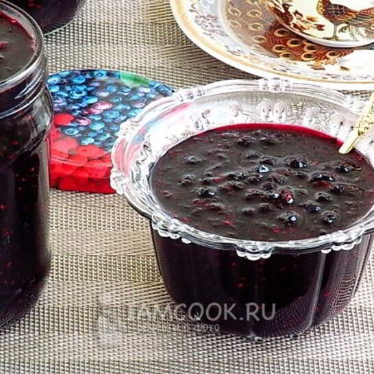 Рецепт чернично-малиновое варенье