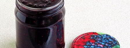 чернично-малиновое варенье. Шаг 7