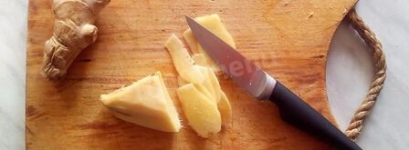 имбирное варенье из имбиря. Шаг 3