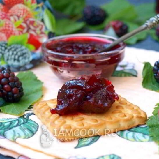 Рецепт конфитюр из ежевики