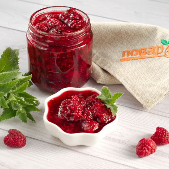 Рецепт малиновое варенье с мятой