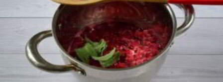 малиновое варенье с мятой. Шаг 3
