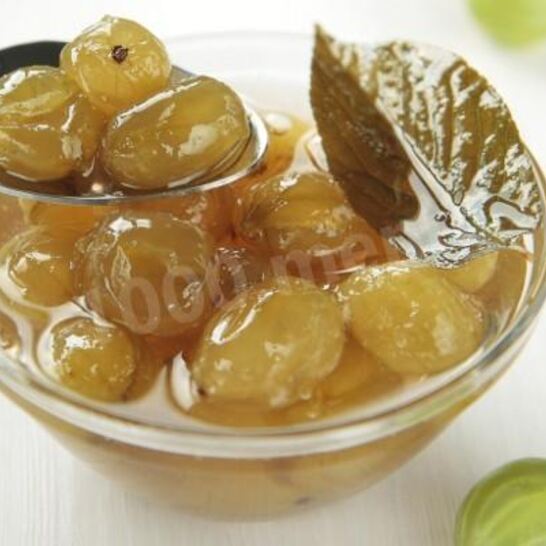 Рецепт царское варенье из крыжовника с вишневыми листьями