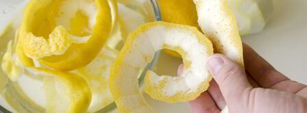 цукаты из лимонных корок. Шаг 2