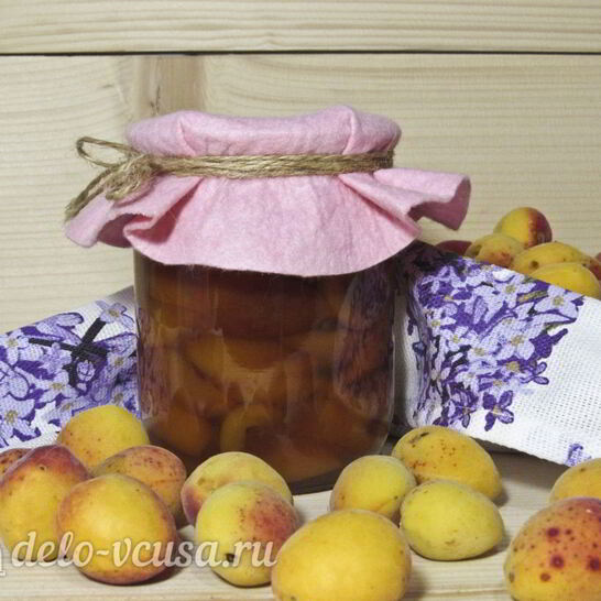 Рецепт варенье из абрикосов половинками