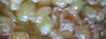 варенье из белого винограда с ликером. Шаг 3