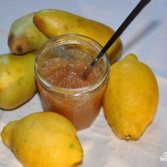 Рецепт варенье из груш с лимончиком