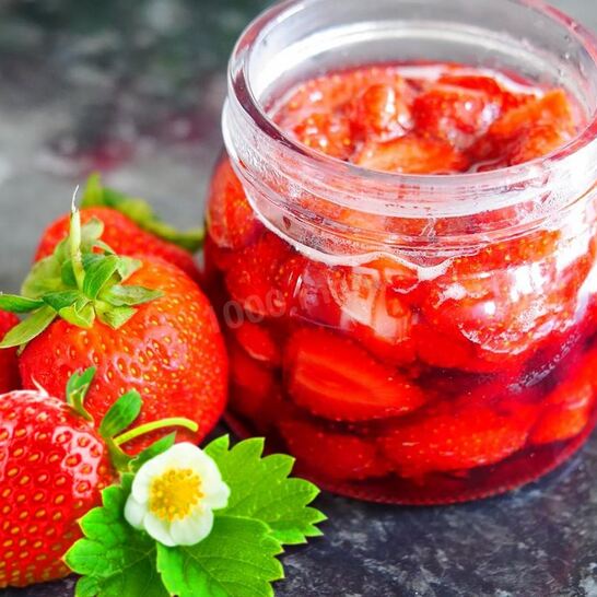 Рецепт варенье из клубники с желирующим сахаром