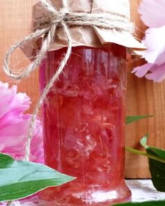 Варенье из лепестков пиона