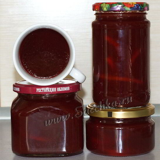 Рецепт варенье из сливы с лимоном и корицей