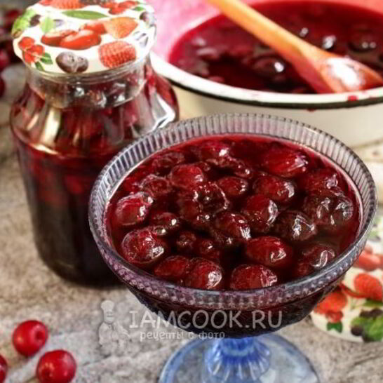 Рецепт варенье из вишни пятиминутка