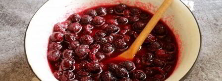 варенье из вишни пятиминутка. Шаг 8