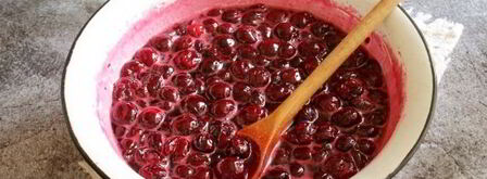 варенье из вишни пятиминутка. Шаг 9