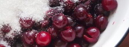 варенье из вишни с корицей и коньяком. Шаг 2