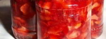 варенье из яблок с брусникой. Шаг 5