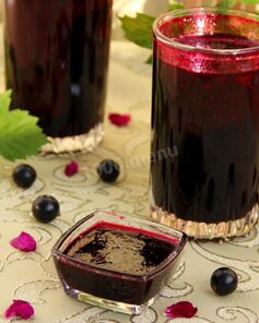 Варенье желе из черной смородины на зиму