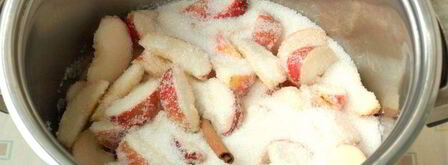 яблочное варенье дольками. Шаг 2