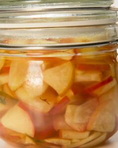 Яблочное варенье с имбирем