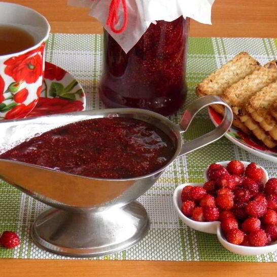 Рецепт земляничное варенье-минутка