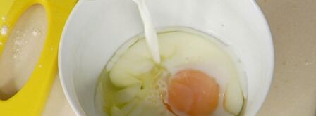 жареный камамбер с вареньем из брусники. Шаг 2