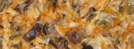 вкусная капуста с грибами на зиму. Шаг 10