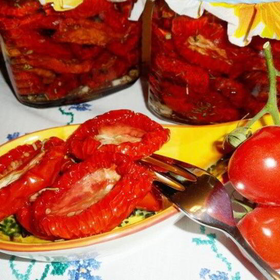 Рецепт вяленые помидоры на зиму