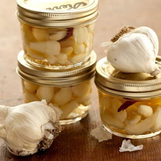 Рецепт закатка чеснока на зиму