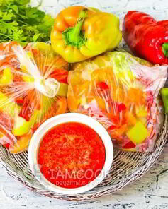 Замороженный перец на зиму