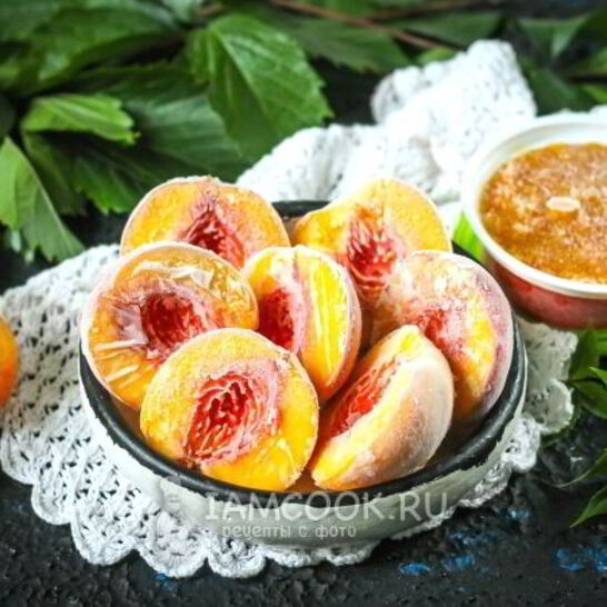Рецепт заморозка персиков на зиму