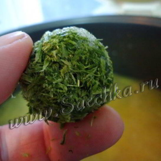 Рецепт зелень на зиму