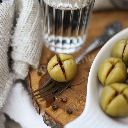 Рецепт зеленые помидоры черри на зиму пальчики оближешь