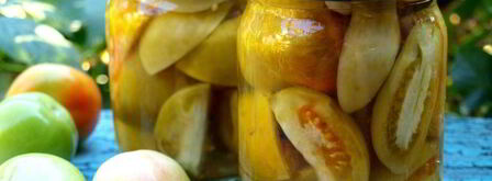 зеленые помидоры на зиму. Шаг 5