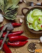 Зеленые помидоры по-корейски