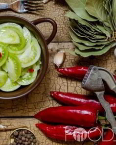 Зеленые помидоры по-корейски